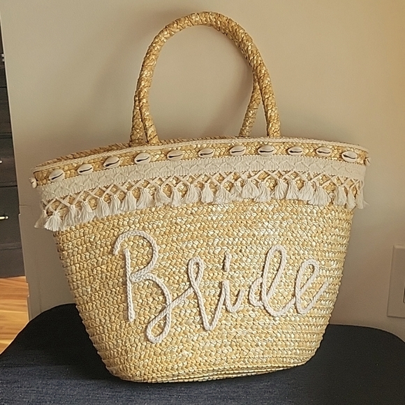 Bride Straw Bag - Picture 1 of 10
